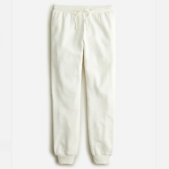 NWT J.Crew Cotton Terry Jogger Pant – Multiple Sizes Available - Picture 8 of 8